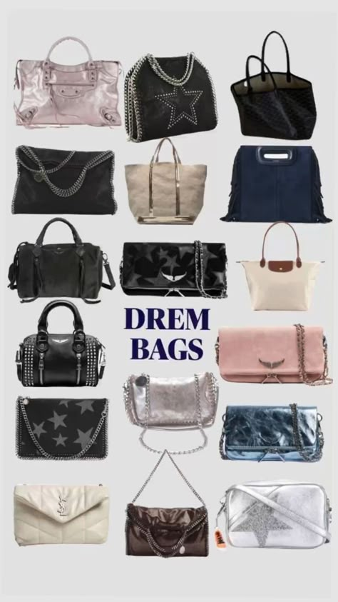 Dream Bags, Star Clothing, Mode Turban, Aesthetic Bags, Cute Preppy Outfits, Girly Accessories, Bags Aesthetic, Stockholm Fashion, Pretty Bags