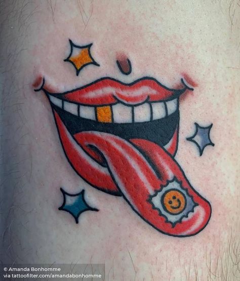 Mouth Tattoo, Wing Tattoo Men, Ying Yang Tattoo, Electric Tattoo, Alien Tattoo, Wing Tattoo, Spooky Tattoos, Instagram Tattoo, American Traditional