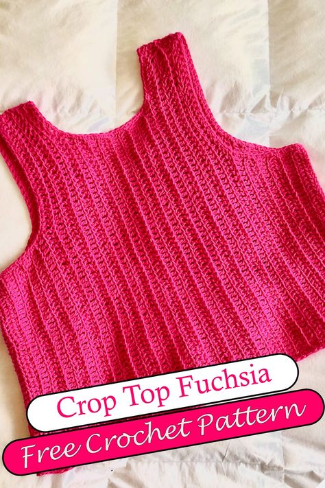 30 Easiest Crochet Crop Top Patterns For Beginners (Free!) - The Newlywed Diy Crochet Top Pattern, Crochet Tank Top Free, Crochet Summer Dresses, Crop Top Pattern, Crochet Crop Top Pattern, Tanks Tops, Patterned Crop Top, Crochet Summer Tops, Crochet Summer