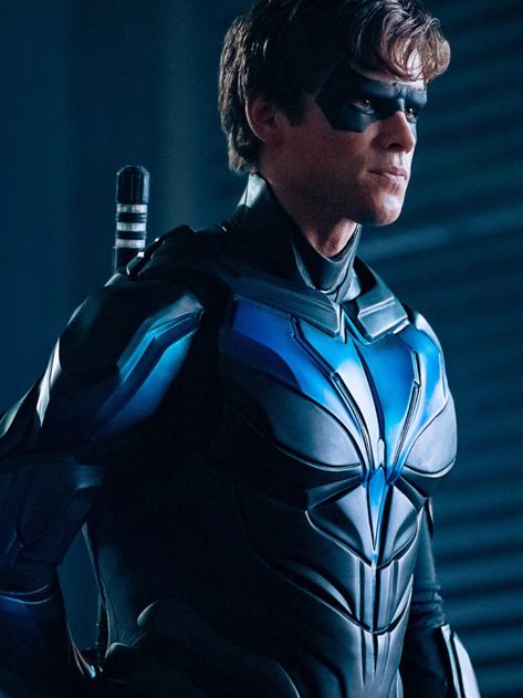 Robin Brenton Thwaites, Night Wing Titans, Hbo Titans, Nightwing Cosplay, Night Wing, Conor Leslie, Gotham News, Titans Tv Series, Alan Ritchson