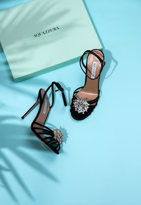 Aquazzura - Black Stardust Heels Shoe Hacks, Aquazzura Heels, Aquazzura Shoes, Shoes Heels Classy, Shoes Hack, Chic Heels, Modern Shoes, Louboutin Heels, Cute Heels