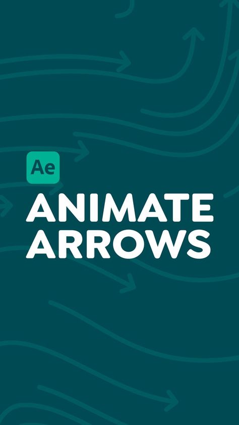 animated arrow Adobe After Effects Tutorials, Food Logo Design Inspiration, Motion Graphics Tutorial, Adobe Photoshop Design, Adobe Illustrator Graphic Design, Social Media Advertising Design, Motion Design Video, Motion Graphics Inspiration, After Effect Tutorial