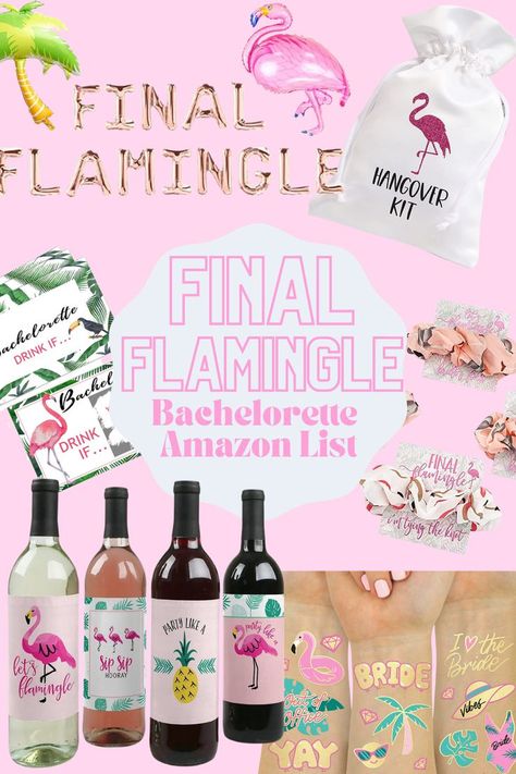 Last Splash Party, Final Flamingle Bachelorette, Flamingle Bachelorette Party, Final Flamingle, Flamingle Bachelorette, Last Splash, Bachelorette Drink, Amazon List, Bach Bash