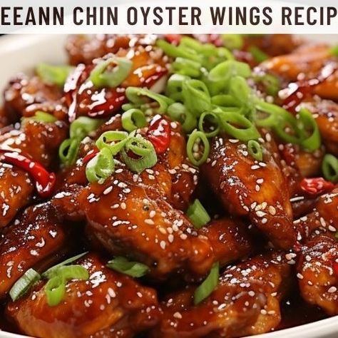 Leeann Chin Oyster Wings Recipe - Easy Kitchen Guide Oyster Wings Leeann Chin Recipe, Oyster Wings, Air Fryer Recipes Chicken Thighs, Wing Recipe, Kitchen Guide, Lee Ann, American Dishes, Air Fryer Recipes Chicken, Wings Recipe