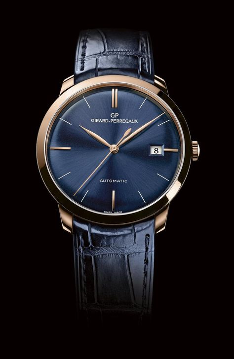 Gerard Perregaux Watch, Gentleman Watch, Girard Perregaux, Watches Luxury, Expensive Watches, Best Watches For Men, Blue Watches, Watches Unique, Stylish Watches