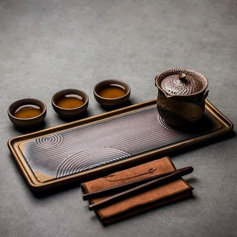 Chinese Tea Table, Japanese Tea Pot, Tea Organizer, Wood Trays, Table Handmade, Tea Design, Kung Fu Tea, Wooden Products, Tea Culture