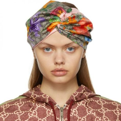 13 Best Gucci Headbands 4 Head Scarf Outfit, Gucci Headband, Denim Headband, Gucci Runway, Star Headband, Scarf Outfit, Gucci Outfits, Silk Headband, Floral Headband