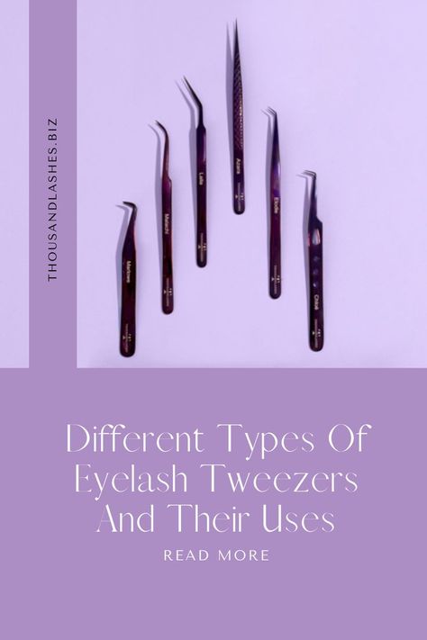 DIFFERENT TYPES OF EYELASH TWEEZERS AND THEIR USES What eyelash tweezers do I need? What are curved tweezers for? Which tweezers are best for volume lashes? What are the best tweezers to use for eyelash extensions? Bad Eyelash Extensions, Lash Extension Tweezers, Eyelash Extension Removal, Eyelash Extensions Care, Best Tweezers, Best Lash Extensions, Lash Tweezers, Eyelash Tweezer, Nitty Gritty