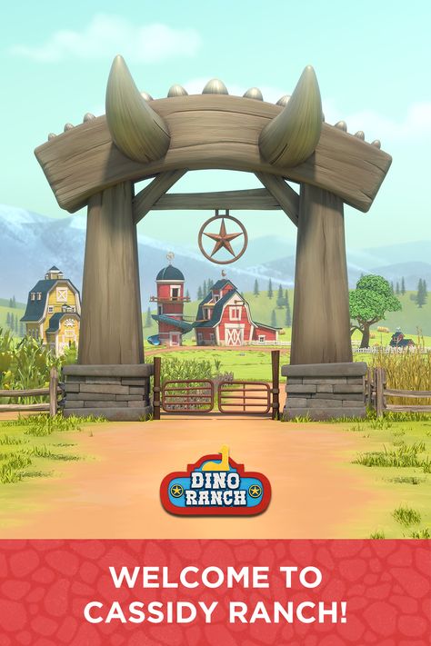 🌽 #DinoRanch takes place at the Cassidy Ranch, filled with a variety of friendly and domesticated dinosaurs taken care of by kid cowboys and cowgirls. The Cassidy Ranch is about as BIG as it gets... and it needs to be, because taking care of dinosaurs is a BIG job! Watch Dino Ranch, a new show for #preschoolers, only on #DisneyJunior. Dino Ranch Party, Dino Ranch Birthday Party, Dino Ranch Birthday, Dino Ranch, Cowboy Party, Dino Birthday, Jaco, 3rd Birthday Parties, Disney Junior