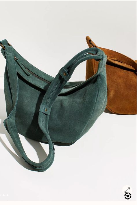 Sling Bag Diy, Hand Bags Ideas, Bags Ideas, Suede Handbags, Zipper Top, Hand Bags, Boho Clothing, Diy Bag, Sling Bag