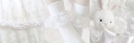 Bunny Header Aesthetic, White Bunny Banner Discord, Angel Header Twitter, White Banners Aesthetic, Angel Core Banner, Soft Banner Aesthetic, Soft Aesthetic Banner, Banner Images Aesthetic, Cute White Header