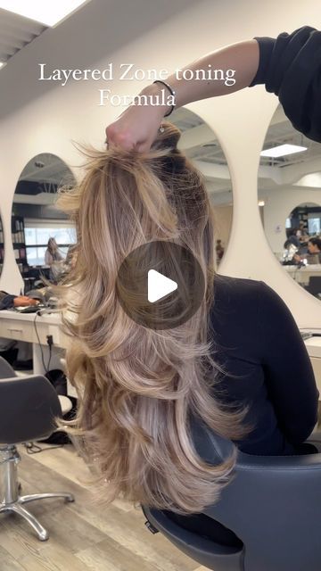 63K views · 8.2K likes | Diana Vivilecchia on Instagram: "Brilliant brunette formula drop 👌
+ Base bump tips 👇
This formul Works every time. First I balayaged leaving 2 inch depth inbetween——- yes I shifted her base. I always use 10 vol to control the warmth when bumping the base. I’d rather use a lower developed and lighter Color shade.
Zone 1 ) base bump 10 vol 7.01 
Z2) 6.3; +6.41 
Z3) 9.23 +8.34 
When I’m doing long hair zone 2 should be 2 levels darker than zone 3.  It needs that depth so she doesn’t feel “too light” her ends are at a level 9. If that level 9 was in zone 2 it will change her whole end result she would not translate in being a brunette she would’ve appeared more blonde. 
I don’t know if your clients are ready for all this shine and gloss . I’m heading over to Sydney Seamless Balayage, Brilliant Brunette, Color Correcting, Zone 2, Balayage Hair Blonde, Beauty Queen, Beauty Queens, Low Light, Color Correction