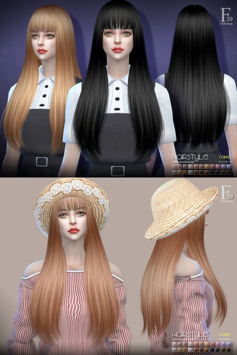 The Sims 4 Cc Tomie, Ts4 Hair, Ts4 Cc, Sims 4 Cc, Maxis Match, The Sims Resource, Sims Resource, The Sims 4, Sims Cc