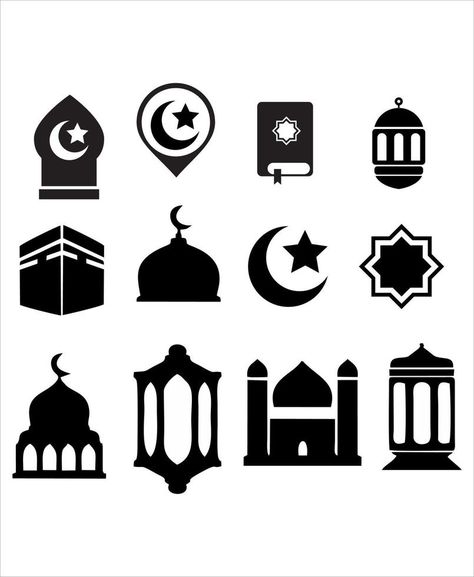 vector illustration of muslim and ramadan icon Islamic Vector, Icon Icon, Vector Icons, Ramadan, Vector Free, Vector Illustration, Royalty Free, Clip Art, Quick Saves