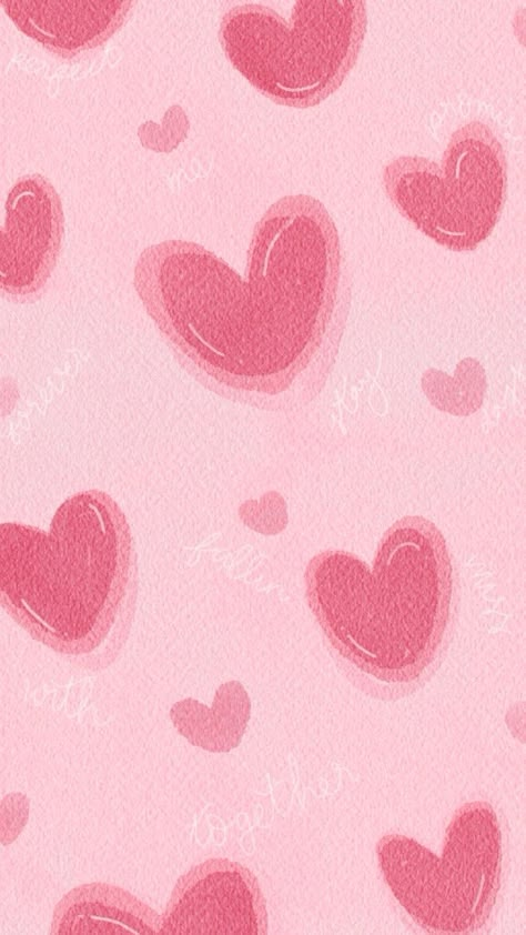 Boyfriend Wallpaper Ideas, Cute Heart Wallpaper, Pink Valentine Wallpaper, Love Sketches, Pink Wallpaper Ipad, Diy Photo Book, Jelly Wallpaper, Pink Wallpaper Girly, Iphone Wallpaper Classy