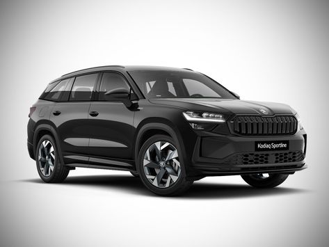 Skoda Kodiaq Sportline, Skoda Kodiaq, Black Car, Steel Grey, Different Colors, Dream Cars, Color Options, Gray Color, Suv