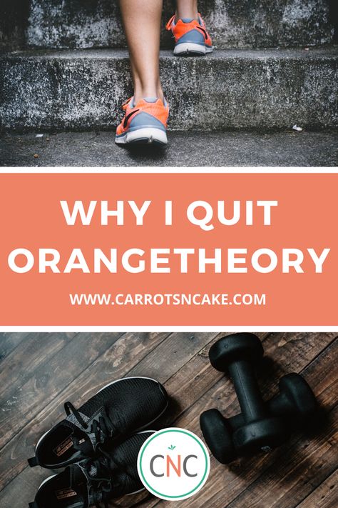 A personal account of overtraining syndrome related to Orangetheory and why I decided to stop high-intensity exercise and focus more on strength training. | Carrots N Cake | Orangetheory Quotes, Orange Theory Fitness Workout, Orangetheory Workout, Why I Workout Quotes, Orange Theory Fitness, Can’t Stop Overeating, Fitness Site, Killer Workouts, Cake Blog