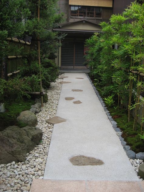 Pond Courtyard, Backyard Treehouse, Brick Pathway, Japanese Garden Landscape, Prairie Garden, Japan Garden, Areas Verdes, Garden Steps, Garden Walkway