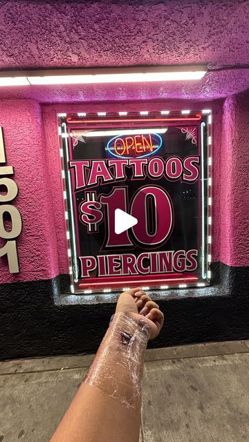 Taylor | Nashville Content Creator on Instagram: "When in Rome, or Vegas, same thing. 🤷🏽‍♀️  Went to @koolsvilleofficial with my cousin @jamiebeoutside and got $10 flash tattoos for our trip! 💉  • • • • #CapCut #tattoo #vegas #lasvegas #tayyymonique #contentcreator #travel #vacation #flashtattoo #vegastiktok #vegaslocal #vegastok #asvegasstrip #koolsville #tattooartist #tattootiktok #viraltattoos" Tattoos In Vegas, 10 Dollar Tattoo Vegas, Vegas $10 Tattoo, Koolsville Tattoos $10, Small Vegas Tattoo, Koolsville Tattoos, Las Vegas Tattoo Ideas, Nashville Tattoos, Las Vegas Tattoo