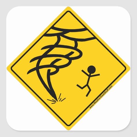 FREE Design Tool on Zazzle! Shop Tornado Warning Sign Square Sticker created by Weather_Geek_Stuff. Personalize it with photos & text or purchase as is! Tornado Warning, Dirt Roads, Art Foundation, Brittle Nails, All Korean Drama, Second Birthday, Warning Sign, Insulin Resistance, Create Custom Stickers