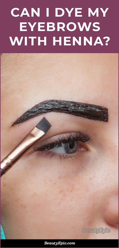 Regrow Eyebrows, Castor Oil Eyebrows, How To Make Henna, Natural Eyebrows Growth, Henna Hair Dye, Eyebrow Before And After, Eyebrow Dye, Henna Eyebrows, Dye Eyebrows