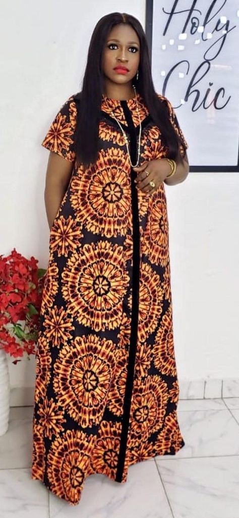 Ankara Caftan Dress Styles, Kaba Styles African Fashion Ankara, Ankara Kaftan Gown, Ankara Simple Gown Styles, Kampala Kaftan Styles For Women, Boubou Styles, Boubou Styles For Women, Ankara Dress Designs