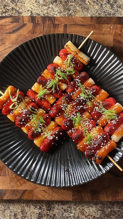 Teriyaki Steak Roll-ups Recipe by Tasty So Tteok, Tteok Recipe, Mini Sausages, Tender Flank Steak, Steak Roll Ups, Ramen Seasoning, Teriyaki Steak, Steak Rolls, Sausage Sauce