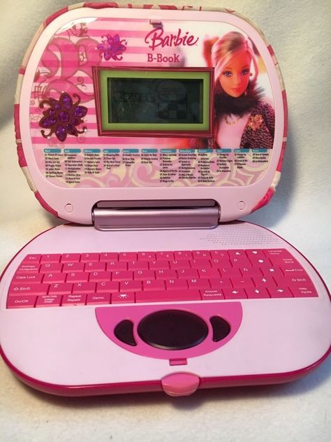 Childhood memories Barbie Laptop, Barbie Computer, 2000s Toys, Kids Computer, Childhood Memories 90s, Retro Gadgets, Instagram Frame, Childhood Toys, Barbie Movies