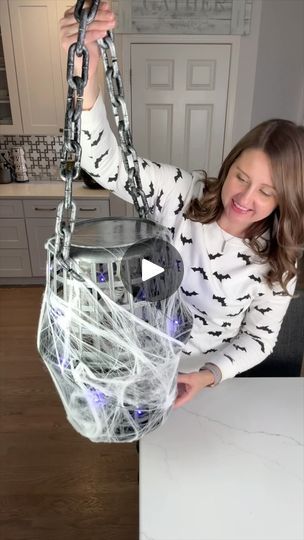 2.2K views · 718 reactions | These spooky caged skeletons were made with dollar store supplies, and a little creativity! This metallic spray paint gave the baskets a realistic metal look—perfect for adding eerie vibes to my Halloween decor on a budget! 🎃🖤

Did you know that you can easily shop our videos on LTK? Just search for YWM_Family, and make sure to follow us there too for exclusive in-app content. 👻

#DollarStoreHalloween #DIYHalloweenDecor #SpookySeason #BudgetFriendlyDIY #HalloweenDIY #DollarStoreDIY #HalloweenParty | YWM Family | Trap Remix Guys · Halloween (Trap Remix) Dollar Store Halloween, Metallic Spray Paint, Decor On A Budget, 1k Views, Dollar Store Diy, Diy Halloween Decorations, Halloween Ideas, Halloween Diy, Spray Paint