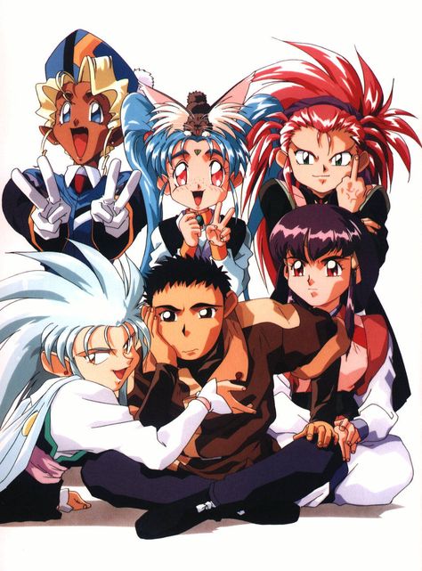 Tenchi Universe, Harem Anime, Tenchi Muyo, Animated Pics, Anime Universe, School Anime, Comics Anime, Jr High, Geek Girl