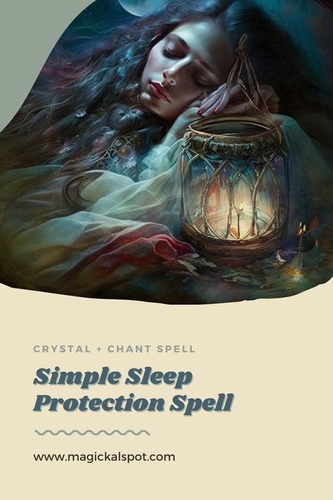 A spell to protect yourself while in a dream state. Dream Protection, Cleansing Spells, Spell Witchcraft, Banish Negativity, Higher Vibration, Good Luck Spells, Protection Spiritual, Energy Protection, Protection Spell