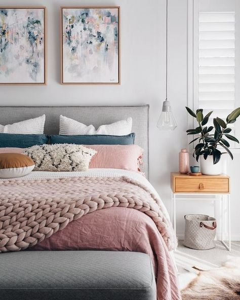 Best Bedroom Paint Colors, Minimalist Dekor, Bedroom Paint Colors, Minimalist Furniture, Trendy Bedroom, Bedroom Paint, Simple Bedroom, Decor Minimalist, White Bedroom