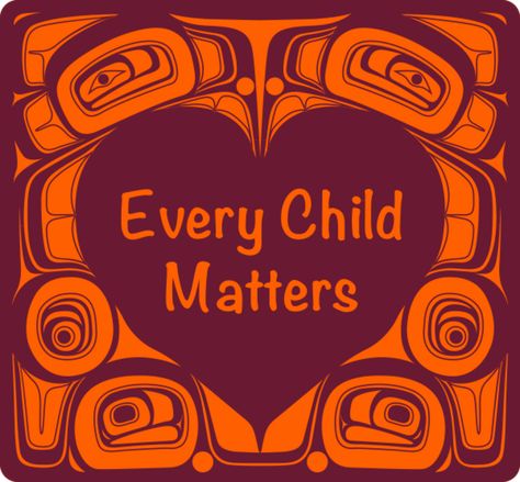 Cabachon Ideas, Orange Shirt Day, Complex Regional Pain Syndrome, Every Child Matters, Native American Artwork, Residential Schools, Support People, Orange Shirt, Love And Respect