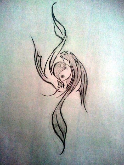 Tattoo Carp Koi by ~Seocha on deviantART Pisces Tattoo Designs, Avatar Tattoo, Petit Tattoo, Kunst Tattoos, Yin Yang Tattoos, Pisces Tattoos, Koi Tattoo, Small Flower Tattoos, Koi Fish Tattoo