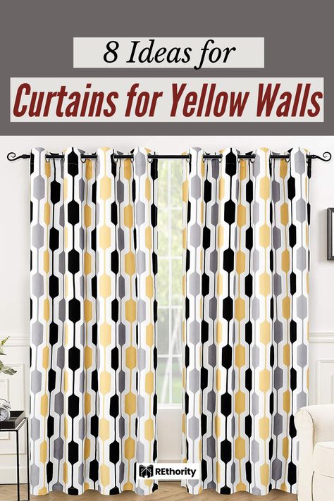 Are you looking to spruce up your living space but don't know where to begin? The perfect place to start is finding the right curtains for your yellow walls! With so many different colors and styles, it can be hard to decide which is the best fit. But don't worry—we have 8 ideas for curtains for yellow walls that will have you feeling like a design expert in no time! Curtains With Yellow Walls, Curtains For Yellow Walls Living Room, Curtains For Yellow Walls, Curtains Yellow Walls, Ideas For Curtains, Yellow Curtains Living Room, Pale Yellow Walls, Light Yellow Walls, Dark Blue Curtains