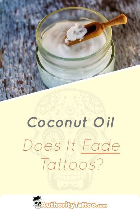 Tattoo Aftercare Tips, Tattoo Healing Process, Homemade Tattoos, Faded Tattoo, Tattoo Tips, Apply Coconut Oil, How To Fade, Fresh Tattoo, Healing Tattoo