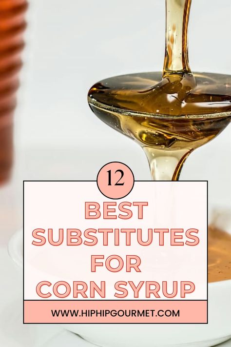 syrup falling off a spoon Corn Syrup Substitute, Fructose Free, How To Make Corn, Syrup Bottle, Pancake Syrup, Cooking Measurements, Natural Alternatives, Baking Substitutes, What To Use