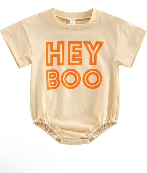 . Halloween Baby Announcement, Babys 1st Halloween, Halloween Romper, Baby Halloween Outfits, Baby Announcement Shirts, Girls Halloween Outfits, Halloween Clothes, Neutral Baby Clothes, Girl Halloween