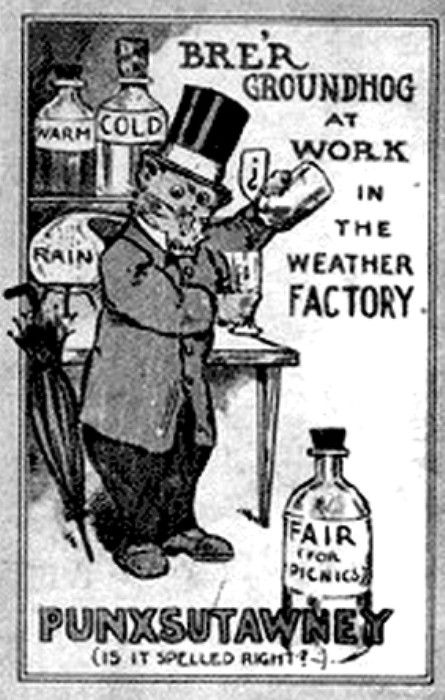 In 1887, a newspaper editor belonging to a group of groundhog hunters and businessmen from Punxsutawney called the Punxsutawney Groundhog Club declared that Phil, the Punxsutawney groundhog, was America’s only true weather-forecasting groundhog. Work Cartoons, Ground Hog, Punxsutawney Phil, The Inner Circle, Weather Predictions, Poker Party, Wine Tourism, Valentine Images, Groundhog Day