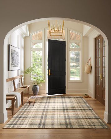 Loloi Humphrey, Chris Loves Julia X Loloi, Plaid Rug, Chris Loves Julia, Multi Rug, Black Door, Rug Ivory, Amber Interiors, Rug Direct