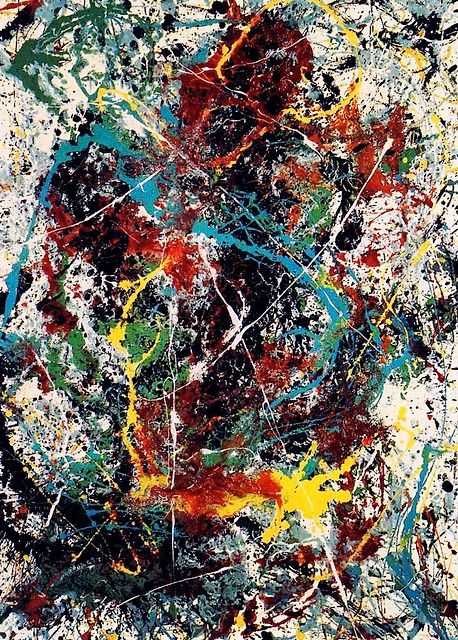 Jackson Pollock Art, Example Of Abstract, Art Essay, Pollock Paintings, Istoria Artei, One Number, Action Painting, Abstract Expressionism Art, Drip Painting