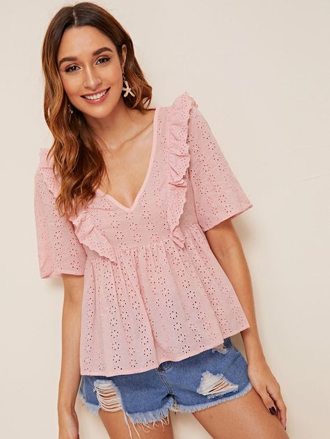 Website Clothing, Women Fashion Tops Blouses, Clothes Blouses, Western Tops For Women, Classy Gowns, Frock Fashion, Casual Indian Fashion, Western Tops, Top Shein