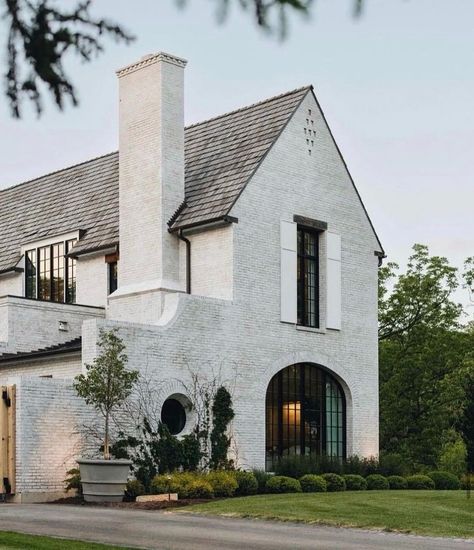 Monday Inspiration 1.15.24 — jenna sais quoi French Country Exterior, Southern Architecture, Modern French Country, Becki Owens, Dream House Exterior, Facade House, Dream Home Design, House Inspiration, My Dream Home