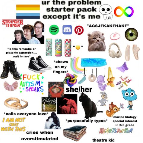 Istj Mbti Starter Pack, Ur The Problem Starter Pack But Its Me, Mbti Istp Starter Pack, Ur The Problem Starter Pack, Bisexual Starter Pack, Teenage Vibes, Starter Packs Meme Funny, I Need Friends, Need Friends