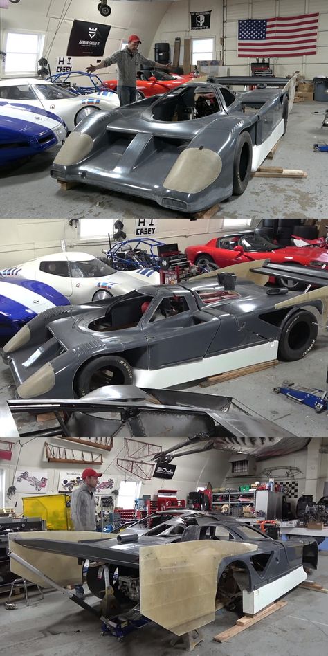 This Guy Is Building The Mid-Engine Viper Dodge Never Made. The car will be part American Japanese and German. Car Fabrication, Custom Car Parts, Auto Racing Art, 32 Ford Roadster, Chassis Fabrication, Ford Roadster, Porsche 917, Concept Car Design, Race Engines