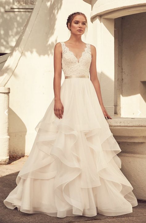 Paloma Blanca Wedding Dress, Tulle Skirt Wedding Dress, Wedding Dresses Kleinfeld, Bodice Wedding Dress, Pnina Tornai, Kleinfeld Bridal, Wedding Dress Belt, Briar Rose, A Wedding Dress