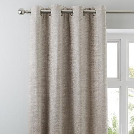 Curtains Dunelm, Chenille Curtains, Natural Curtains, Cream Curtains, Blackout Panels, Have A Great Night, Types Of Curtains, Curtain Sizes, Pleated Curtains