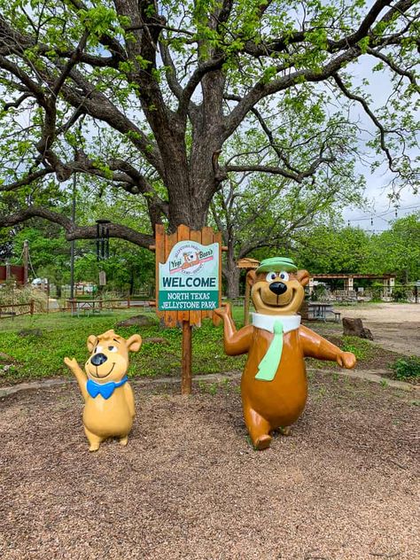 Here’s Why Your Next Family Vacation Needs to be at North Texas Jellystone Park Vacation Needs, Archery Tag, Things To Pack, Jellystone Park, Stone Park, Family Vacation Spots, Pirates Cove, Yogi Bear, Concession Stand