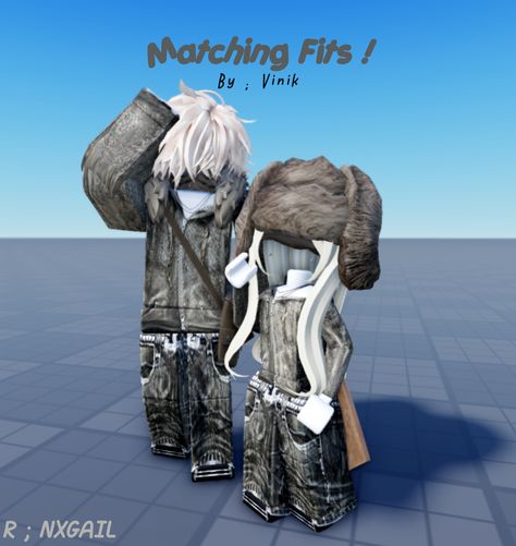 Matching Fits 🍂 Don't Repost ❌ Matching Rblx Avatar, Matching Roblox Avatars Couple Codes, Matching Roblox Outfits Couple Codes, Roblox Outfit Matching, Roblox Matching Outfits Boy And Girl, Roblox Matching Outfits Bf And Gf, Matching Minecraft Skins, Roblox Avatars Matching, Matching Roblox Outfits Couple