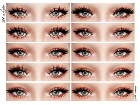 Mods Sims 4, Los Sims 4 Mods, Sims 4 Cc Eyes, The Sims 4 Skin, Makeup Cc, The Sims 4 Pc, Sims 4 Download, Pelo Sims, Sims 4 Cc Makeup